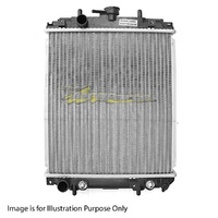 Radiator Plastic Aluminium 375x318x26mm 28/28mm For Daihatsu Sirion M100/M101