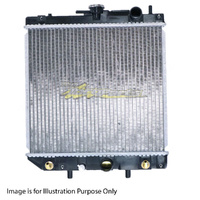 Radiator Plastic Aluminium 325x348x26mm For Daihatsu Charade G200,G202/G203
