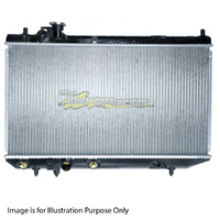 Radiator Plastic Aluminium 358x648x16mm For Daihatsu Charade G100/G102
