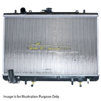 Radiator Plastic Aluminium 375x598x32mm Automatic For Mitsubishi Triton MK