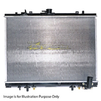 Radiator Plastic Aluminium 425x598x32mm Manual/Auto For Mitsubishi Triton MK