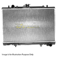 Radiator 35/35mm Plastic Aluminium 375x598x36mm Manual For Mitsubishi Triton MK