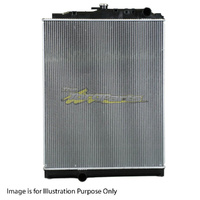 Radiator CT Plastic Aluminium 750x608X48mm Manual For Mitsubishi Mitsubishi/Fuso