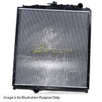 Radiator CT 46/46mm Plastic Aluminium 630x608x48mm Manual For Mitsubishi Fuso