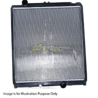 Radiator Plastic Aluminium 550x518x36mm 46/46mm For Mitsubishi/Fuso Truck FE