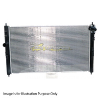 Radiator Plastic Aluminium 700x408x16mm 35/35mm For Mitsubishi ASX XC,XD