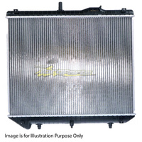 Radiator Plastic Aluminium 470x578x26mm Manual For Mercedes-benz MB100/140 661