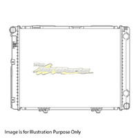 Radiator Plastic Aluminium 640x448x26mm For Mercedes-benz E Class W211 W211
