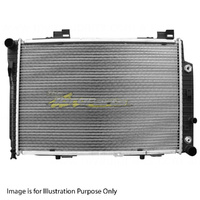 Radiator Plastic Aluminium 617x418x32mm For Mercedes-benz CLK A208/C208 W208