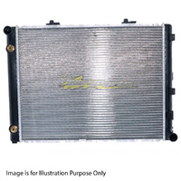 Radiator Plastic Aluminium 575x448x32mm 35/35mm For Mercedes-benz 190Series W201