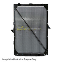 Radiator Plastic Aluminium 1067x748x40mm 62/62mm For DAF DAF Truck DAF