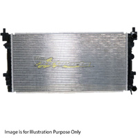 Radiator Plastic Aluminium 649x328x26mm For Skoda Fabia 5J Hatch/Wagon 77TSI