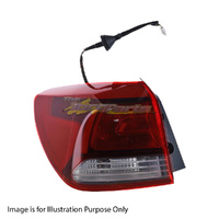 Tail Lamp Left Passenger Side Certified Aftermarket For Kia Rio YB Hatch