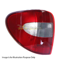 Tail Lamp Left Aftermarket Black Red/Clear Suits For Chrysler Voyager RG Wagon