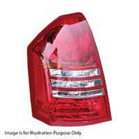 Tail Lamp Passenger Side Aftermarket Black Red/Clear For Chrysler 300C SEDAN