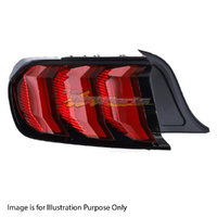 Tail Lamp Passenger Side Red Certified For Ford Mustang FN Convertible,Coupe