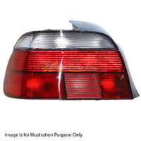 Tail Lamp Passenger Side Black Red/Clear Certified FOr BMW 5 Series E39 4Dr