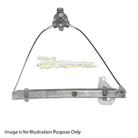 Front Door Window Regulator Right Aftermarket For Hyundai Accent LC Hatch GL/GS