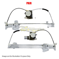 Pair Door Window Regulator Left-Right Front For MITSUBISHI PAJERO NL,NK,NJ,NH