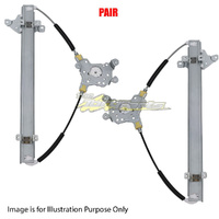 Pair Door Window Regulator LH-RH Front For NISSAN/DATSUN XTRAIL T30 SER1, SER2