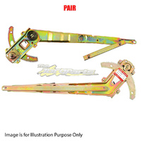 Pair Door Window Regulator LH-RH Front For NISSAN/DATSUN PATROL GQ SER1,SER2 Y60