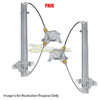 Pair Door Window Regulator LH-RH FNT Electric For NISSAN/DATSUN NAVARA UTE DM40T