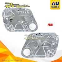 Pair Door Window Regulator For Hyundai L-R Frt W/Door Panel Electric No Motor