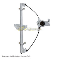 Door Window Regulator LH RR Electric No Motor For NISSAN/DATSUN NAVARA UTE DM40