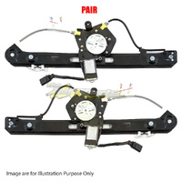Pair Door Window Regulator Left-Right Rear For BMW 3SERIES SEDAN E46 SPORT/STD