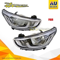Head Lamp Right - Left Hand No LED Active For Hyundai Accent 5Door/Sedan