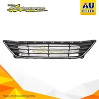 Genuine Front Bar Grille 3 Black Horizontal For For Hyundai Elantra Sedan