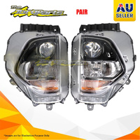 Pair Head Lamp L-R Active Elite For HYUNDAI SANTA FE WAGON TM SER1 KMHS2/S3